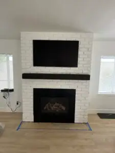 Mantel Installation in Ventura