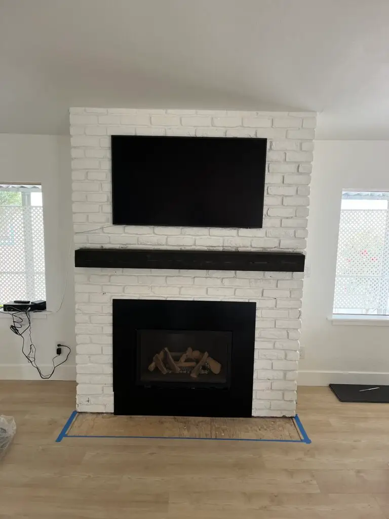 Mantel Installation in Ventura